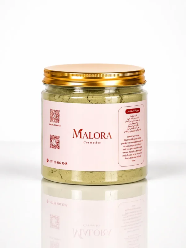 المشاط الأخضر للشعر 320 قرام